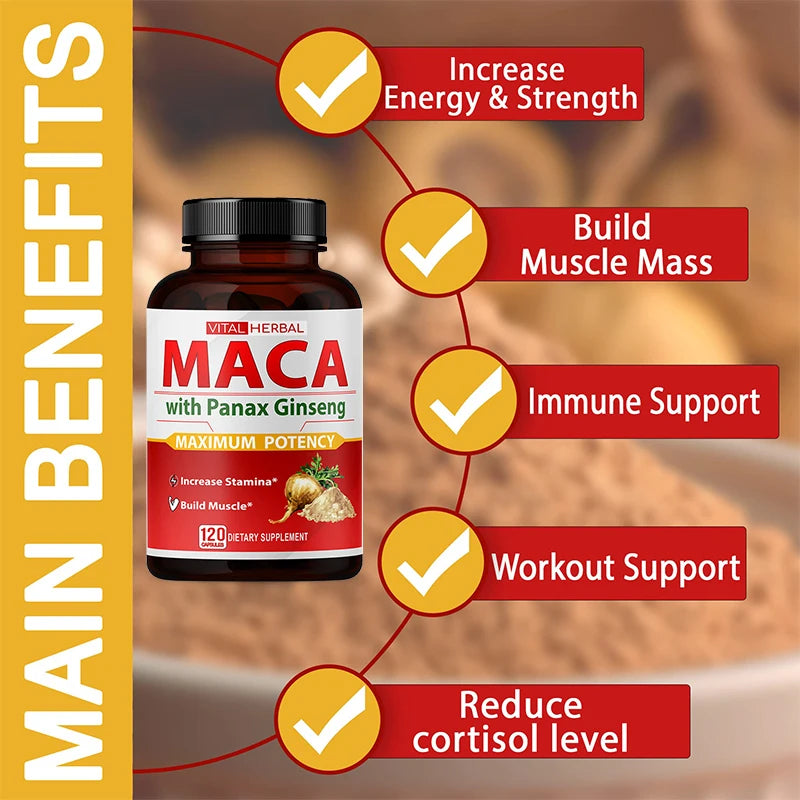 Maca Root with Panax Ginseng