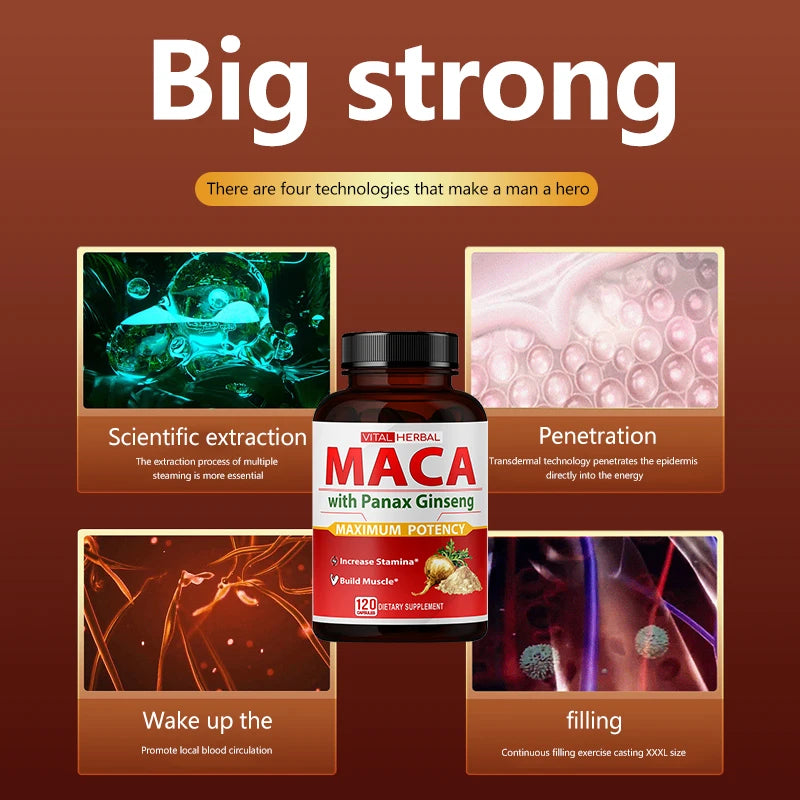 Maca Root with Panax Ginseng